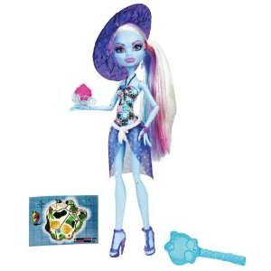 Monster High doll Abbey Bominable held beach