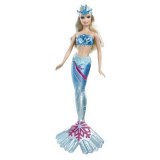 Barbie mermaid royal blue blond W6283
