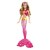 Blonde Barbie mermaid royal pink W2906