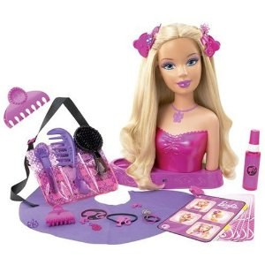 Barbie - Head to put on multi-styles N6890