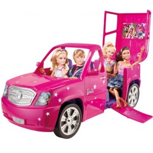 Barbie car - star's limousine fashionistas V6826