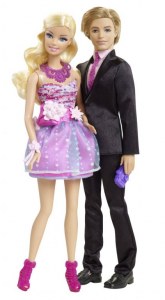 Box Barbie and Ken