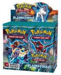 Pokemon Boosters 36 of 10 cards Black and White Glaciation Plasma