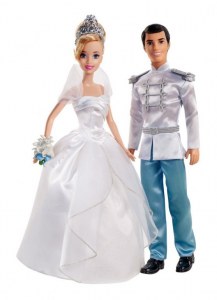 Disney princesses Box duo Cinderella and her Prince Charming