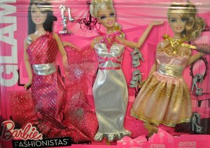 Barbie fashionistas - 3 Dresses Glam