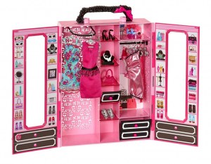 Barbie fashionistas dream dressing room BMB99