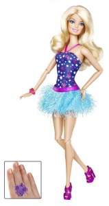 Barbie Fashionistas blue dress