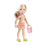 Barbie doll mini Chelsea and her friends V3283