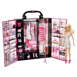 Barbie fashionistas dream dressing room X5357