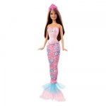Barbie mermaid pink brown X9454