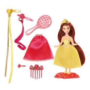 Disney princesses - Mini princesse disney Belle et accessoires coiffure Y3468