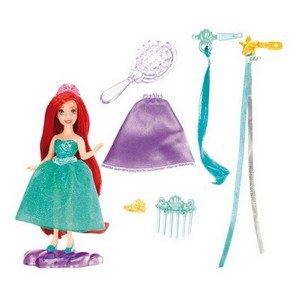 Disney princesses - Mini princesse disney ariel et accessoires coiffure Y3467