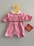 Corolla - Dress baby 30 cms - pink pajamas