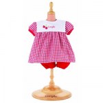 COROLLE habit Bébé Ensemble robe rouge 36/38 cm V5735