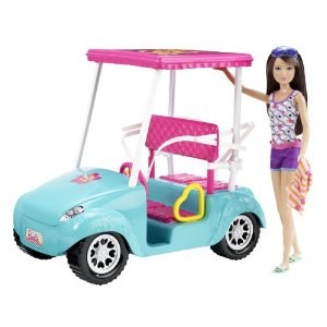 Barbie voiture - Voiturette de Golf