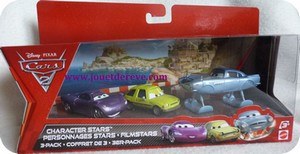 Cars 2 - Coffret 3 Vehicules : Holley Shiftwell, Acer, Hydroptère