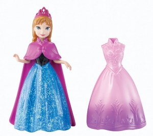Disney princesses magiclip la reine des neiges et sa tenue Anna