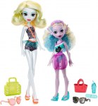Monster High Lot de 2 poupées Monster Family FCV82