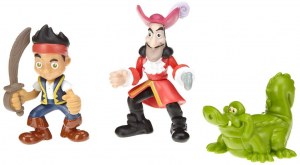 Jake et les pirates - Coffret 3 figurines Hook et liège ODIL ticktack