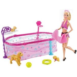 Barbie et les chiots nageurs T2706