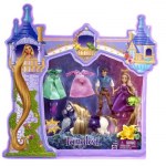 Disney princesses - Méga coffret raiponce mini poupée T7566