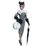 Barbie Collection tailleur pied de poule atelier W3424