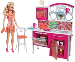 Barbie - Mobilier Barbie et ses soeurs - Cuisine T8014