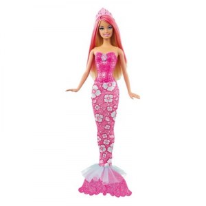 Barbie sirène rose X9453 